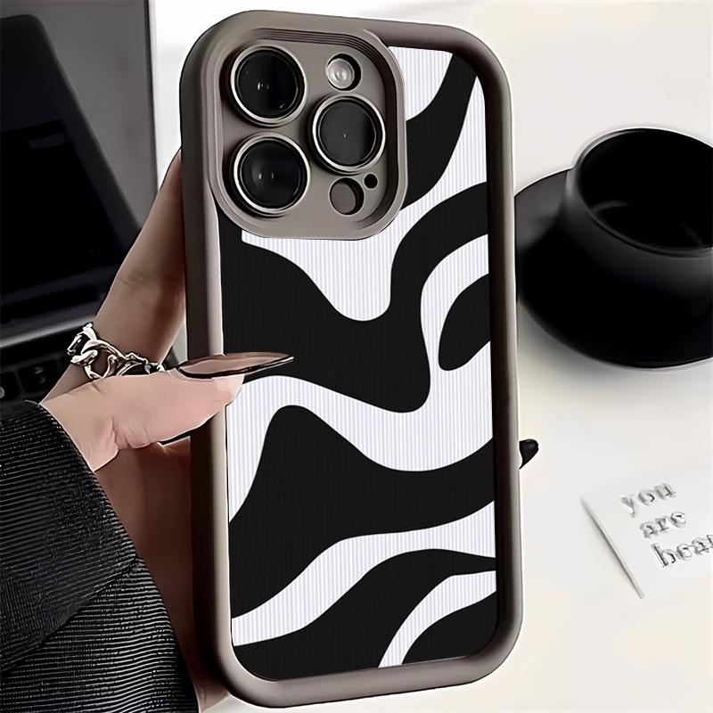

Fashion Zebra Stripe Lattice Pattern Case For Samsung Galaxy A56 A35 A55 A34 A54 A33 A53 S25 S24 Ultra S23 S22 Plus S21 FE Cover S25 Plus