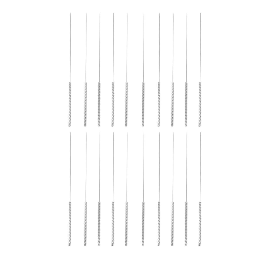 20Pcs 3D Printer Nozzle Cleaning Needles Kit 0.4mm Stainless Steel Extruder Accessories