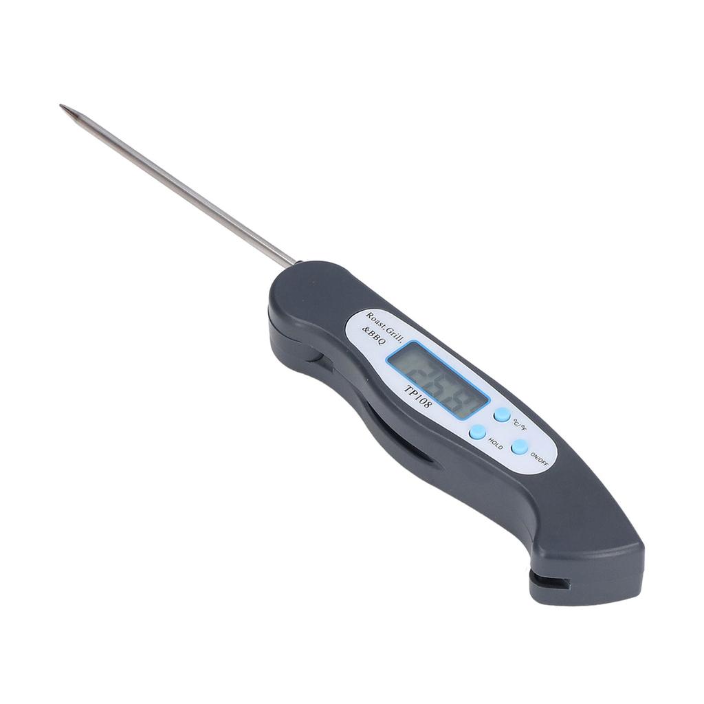 Multi Angle Measurement Meat Thermometer Fast Digital Food Thermometer with Foldable Probe for Cooki