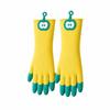 Waterproof Dishwashing Gloves Hanging Household Gloves Comfortable Latex Gloves  Dishwashing