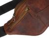 Men's leather hip bag - Peterson