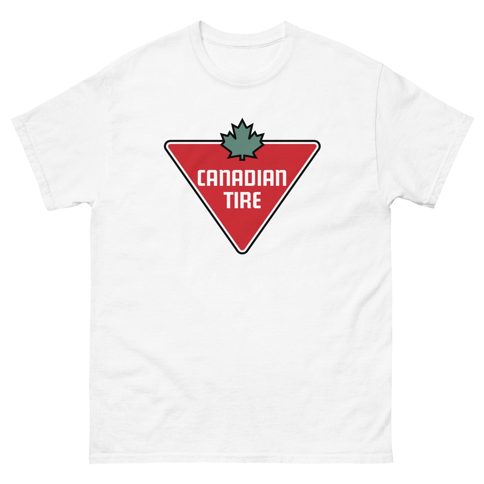 

Canadian Tire Unisex Classic Fit Crew Neck T-Shirt Mens Womens Tees Top 4XL