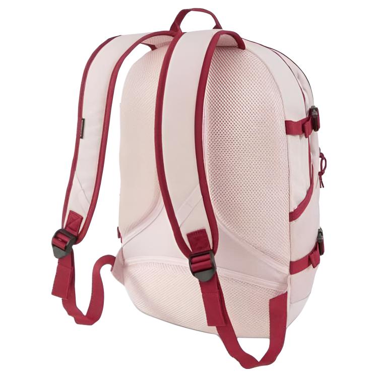 New Converse Straight Edge Polyester Backpack Women's Pink UA5797-AJK