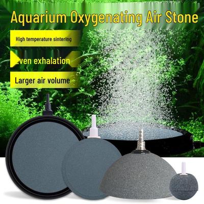 Syresättande bubbelsten luftpump bricka för akvarier