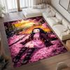 Kimetsu no Yaiba (Insect Pillar Butterfly Ninja) rug, suitable for playrooms, bedrooms, living rooms, sofas, and other home déco