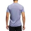 adidas T Shirts Men's Indigo Crew Neck Moderate Straight Fit FM5806