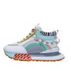 Thick-soled INS Trendy Versatile Niche Fashion Pearl Dad Shoes, Rainbow High-top Popular Sporty Casual Shoes