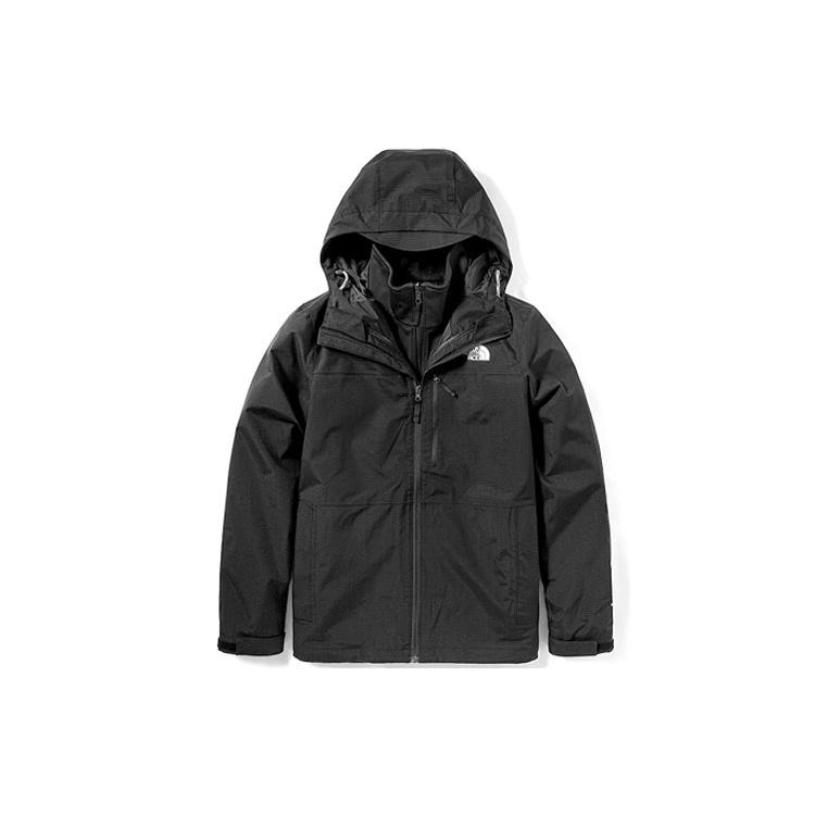THE NORTH FACE Waterproof, Windproof, Breathable, Abrasion Resistant, Thermal Windbreaker Jacket Men's Black NF0A4R2H-KX7