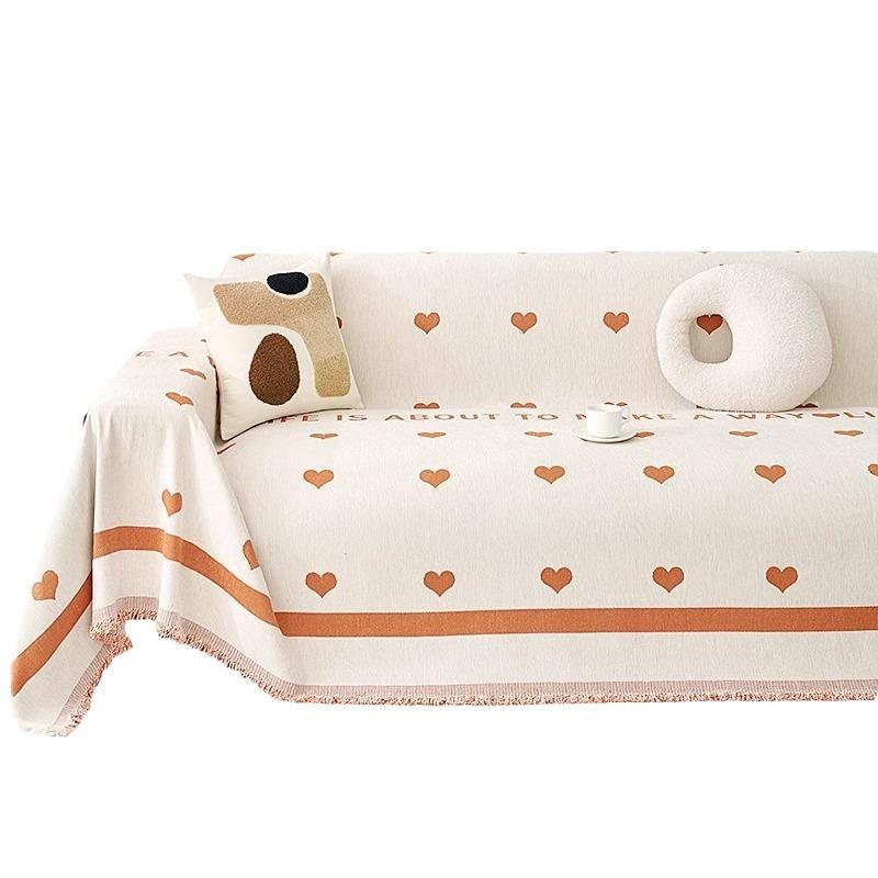 Sofa Cover Cloth, Simple and High-end, Universal for All Seasons, Anti-cat Scratch Sofa Cover, Can Be Spread and Covered with Sofa Blanket