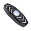 Bike Tail Light with Turn Signals Bright LED Bike Rear Light Remote Control 5 Modes for Mountain Road Cycling Black