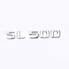 Compatible with Older Mercedes-Benz Models: SL300, SL350, SL400, SL500, SL550 - Rear Tail Logo Modification