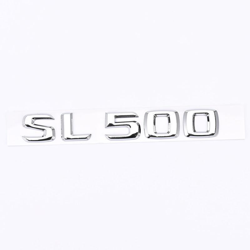 Compatible with Older Mercedes-Benz Models: SL300, SL350, SL400, SL500, SL550 - Rear Tail Logo Modification