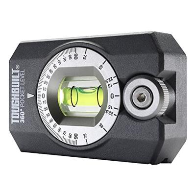 ToughBuilt 360 Degree Pocket Level - (TB-H2-L-4R) Black