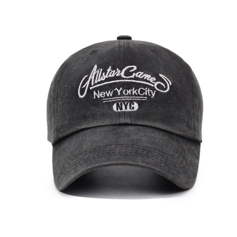 Bestickter Buchstabe Vintage Kappe Herren Baseballkappe Damen Sonnenhut