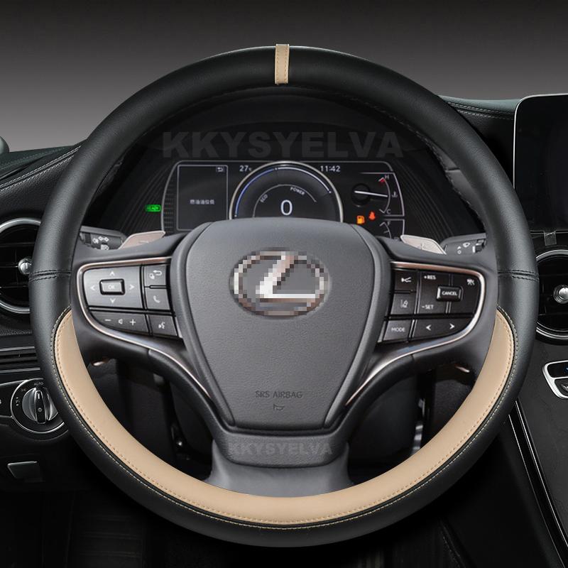 Microfiber Leather Car Steering Wheel Cover For Lexus is250 RX350 is350 GX460 is300 ES350 RC LS NX CT200h Auto Accessories