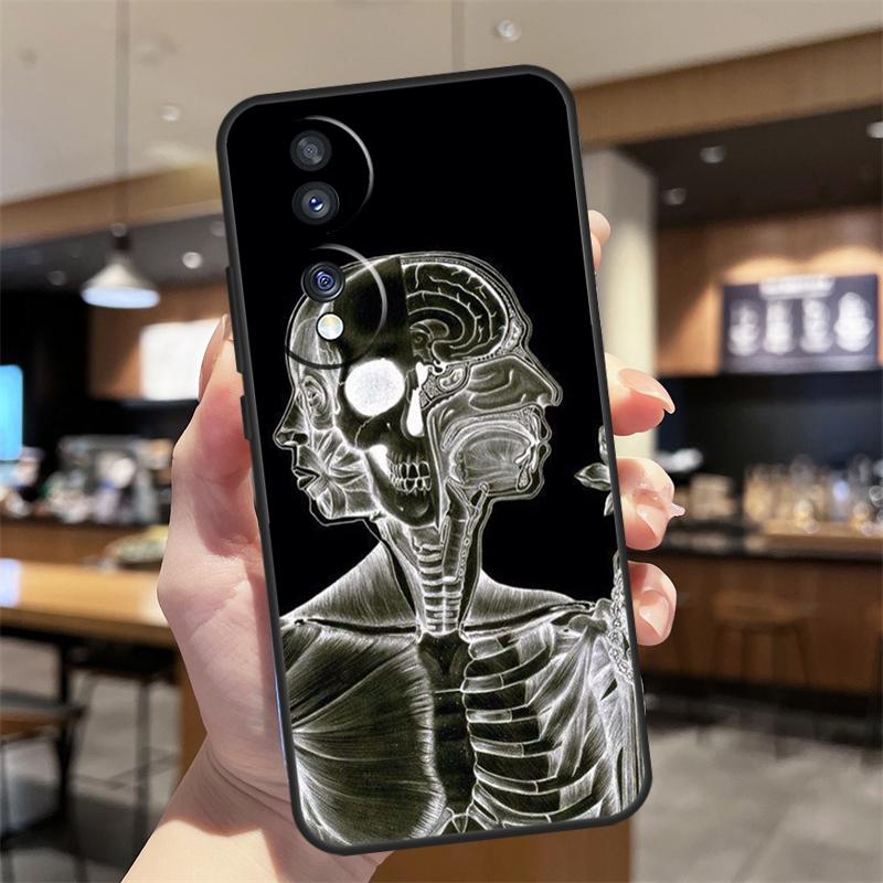 

Medical Skeleton Anatomy Case For Honor Magic 8 6 7 Pro Honor 400 200 70 90 Lite X8b X8c X9a X9b X9c X9d Win RT Cover Honor 400