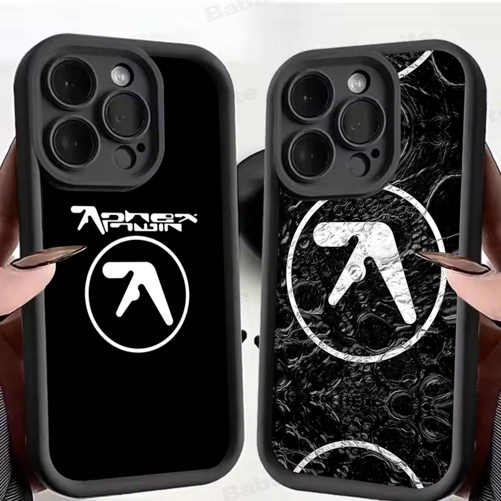 Funda de Silicona para Teléfono DJ A-Aphex T-Twin Para IPhone 17 Pro Max 16 15 14 13 12 11 Plus 17 Air