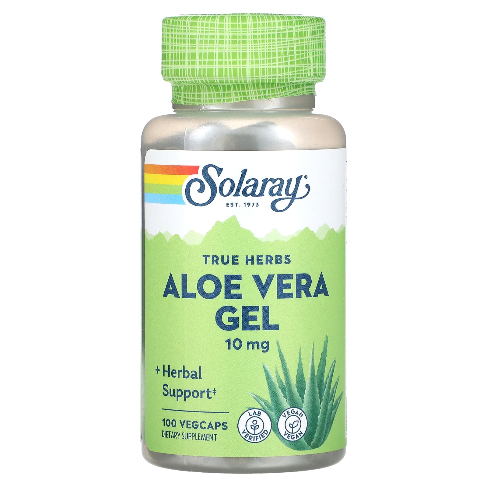 

Aloe Vera Gel Concentrate, 100 Veggie Capsules
