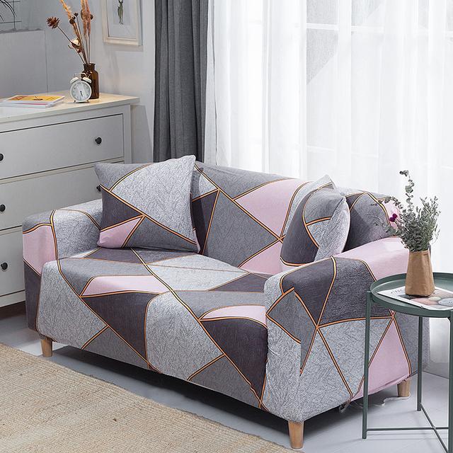 Elastic Sofa Cover For Living Room Non -Slip Stretch Couch Slipcover Couch Cover Sofa Cover Floral Universal Spandex Case for Home