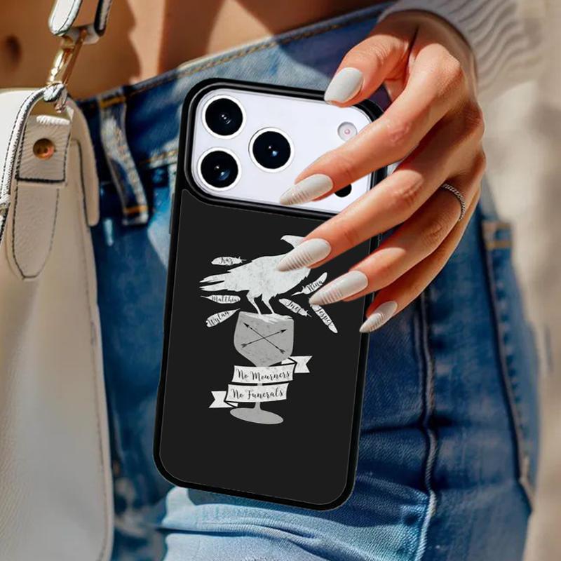 Six Of Crows soft Phone Case For iPhone 17 Air 14 15 13 12 Max Cover For Apple 16e 11 Pro Max Plus Coque