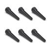 Pack of 6 Guitar Bridge Pins Pegs for Folk Guitars Guitar Bridge Pins Replacement Guitar End Pin Guitar String Peg Nail