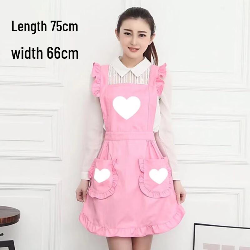 

Qianxing Ruffled Oil-Proof Kitchen Apron (2-Pack)