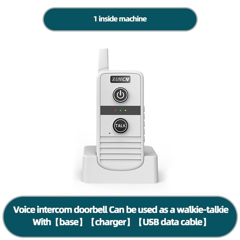 

3000M 3 Volume Levels Two-way Communication Home Office Wireless Intercom System Door Chime Kit Long Range Wireless Doorbell