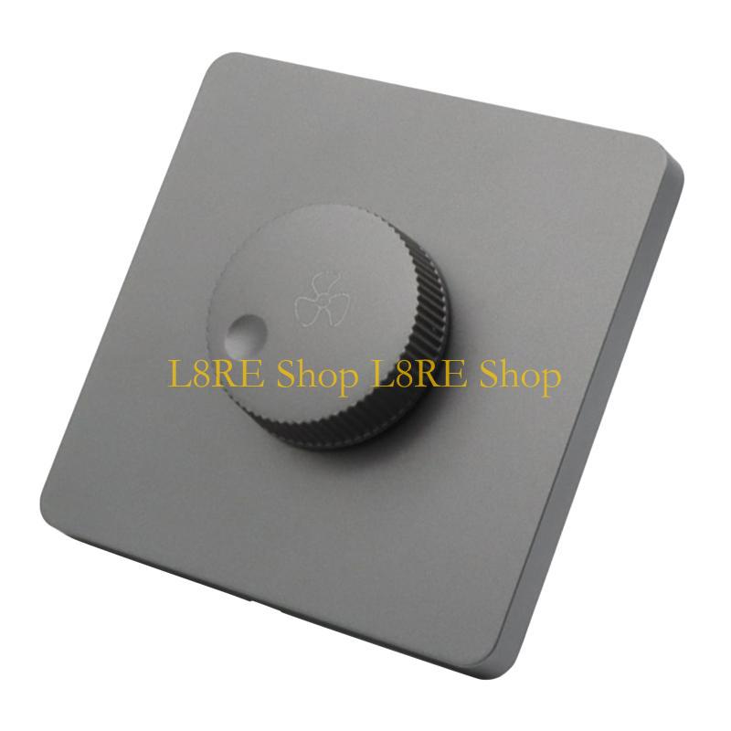 L8RE 220V Ceiling Fan Speed Control Switch Wall Button Dimmer Switch Stepless Speed