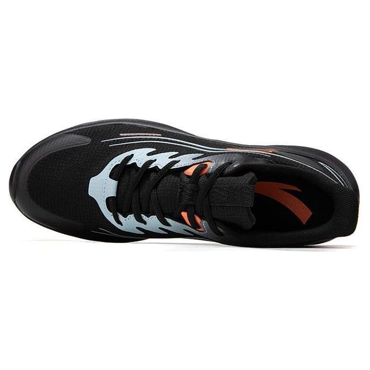 Anta Breathable Lightweight Shock Absorbing Durable Non-Slip Low-Top Running Shoes Men sneaker Black 912235581-1