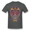 Day Of The Dead Sugar SkullAnime Clothes Design Halloween Trick-or-treating Cotton Unisex T-Shirt