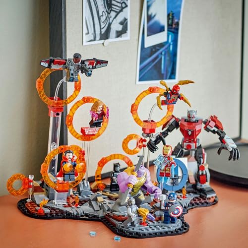 LEGO Marvel Avengers: Endgame Final Battle Toy - Birthday Present - Building Blocks - Boys, Girls, Children (Ages 10, 11, 12) - Elementary School Stud