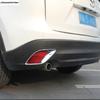 Rear Bumper Fog Lamps Lights Frame Decoration Cover Trim For Mazda CX5 CX-5 2013 2014 2015 2016 ABS Chrome Accessories Exterior