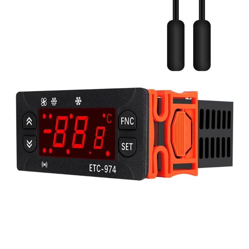 Temperature Controllers LED Digital Thermostat for Incubators Temperature Controllers Thermoregulator Relays