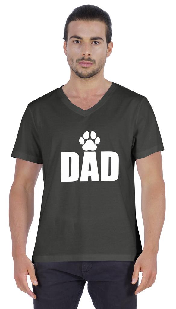 Inkmeso  Mens Tshirt     Dad   Graphic Tshirt For Dad's Cotton Jersey Tee Shirt For Dog