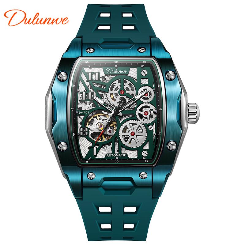 Men's Watches Fashion Skeleton Mechanical Sports Watches Luminous Waterproof Tourbillon Automatic Steel Watches