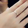 Moda Kobiety Mężczyźni Obrączka ślubna ze stali tytanu Pierścień ogonowy Para Biżuteria na palec ozdoba