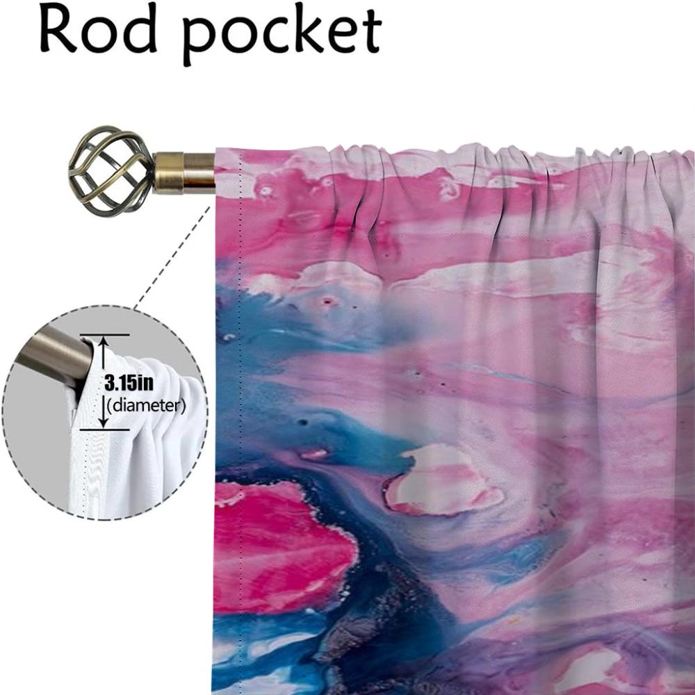 Anti-mosquito Curtains 2 Pieces Flowers Elegant Room Curtains for Camera Living Room Curtain Partition Tulle for Bedroom Shades