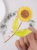 1 Pcs Fashion Exquisite Sunflower Hair Claws For Women Girls Party Hair Accessories