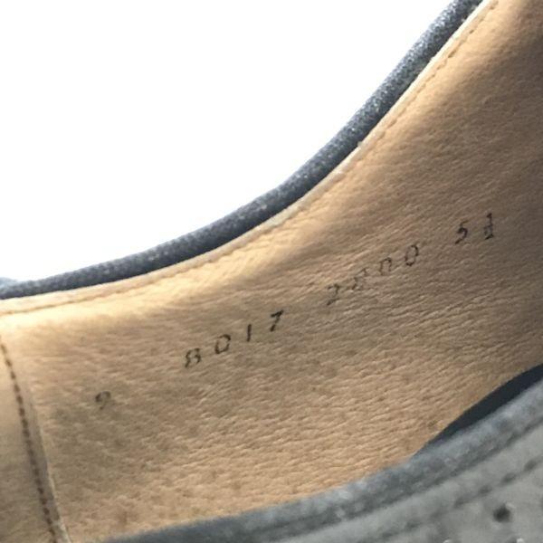 90er Vintage Made in Japan/MEN'S CLUB/Leder Budapester Goodyear Welt Schuhe/25.5/Schwarz/SCHWARZ/Business Schnürschuhe(GEBRAUCHT)
