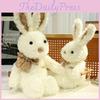 Cute Bunny Plush Toy With Soft Short Pile For Children Kids Birthday Gift