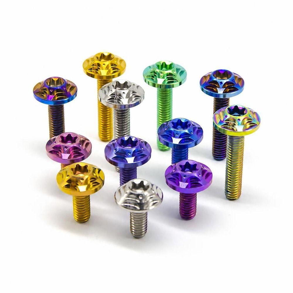 M5/M6 x 15mm Titanschrauben Titan Dekorationsschrauben Langlebige Motorradschraube