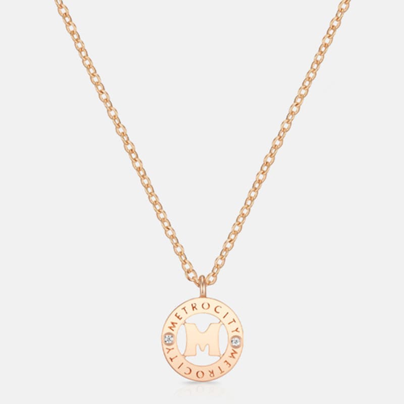 METROCITY JEWELRY M Basic Rose Necklace A241BN9185RPA