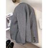 Spring Autumn Retro Temperament Long Sleeve Ladies Blazer Coat Korean Version Loose Elegant Women's Casual Suit Jacket