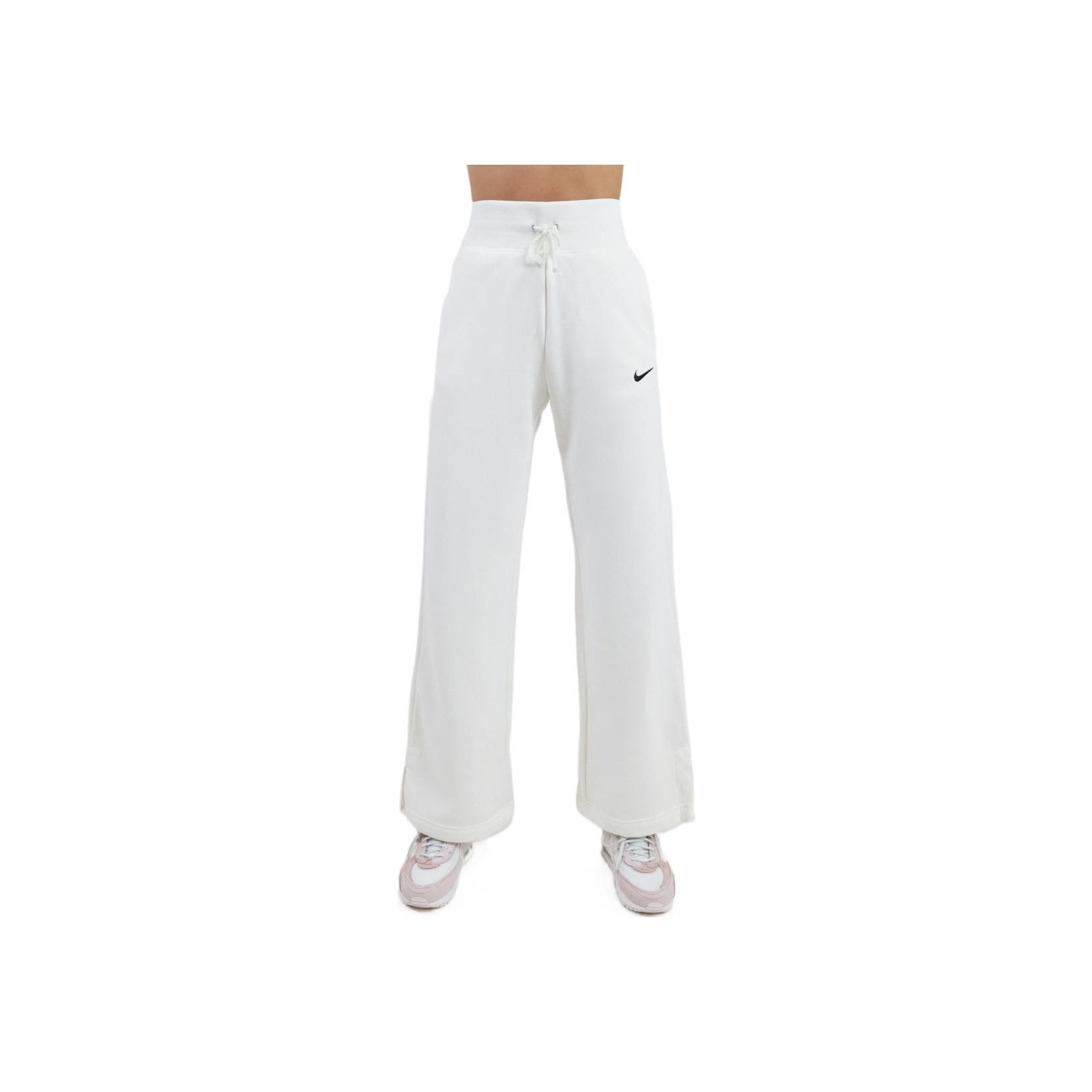 

New Nike Sportswear Phoenix Fleece Women s High Waisted Wide Leg Sweatpants DQ5615-133 L