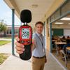 Handheld Noise Testing Device With High execution Component Suitable For Indoor And Outdoor Use Measuring 30 130dBA