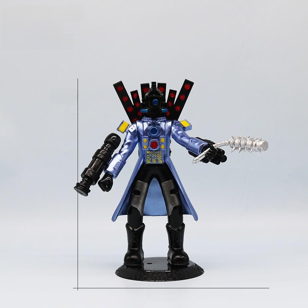 Pvc Man Drill Action Figure Toy With Poseable Joints For Collectors Display And