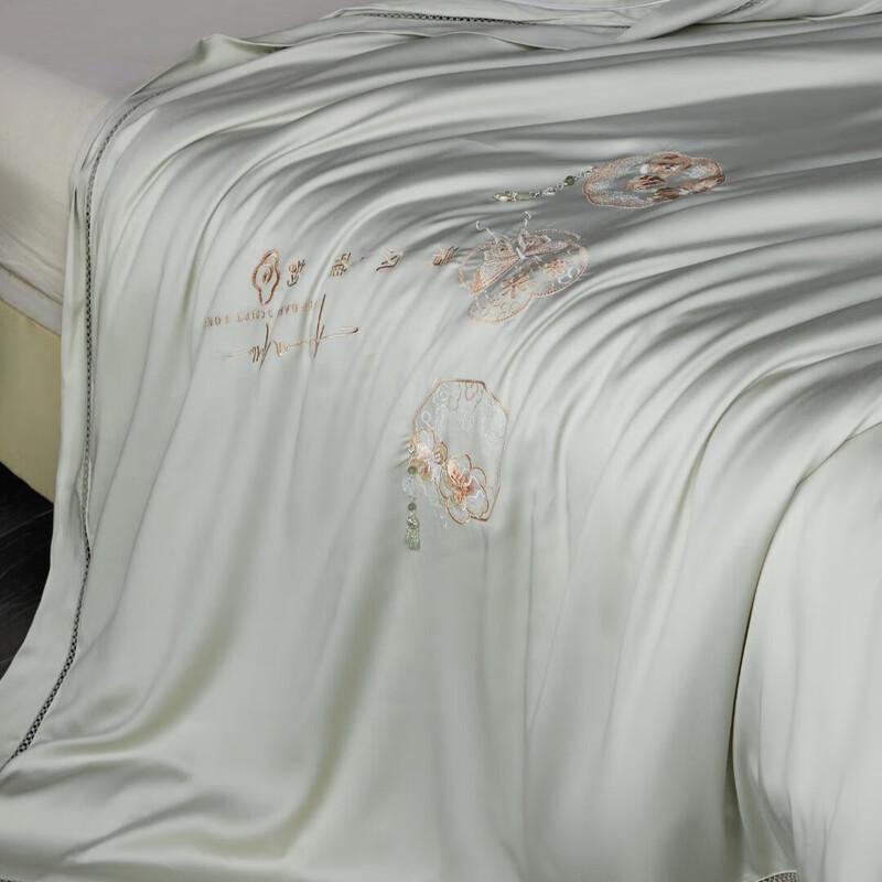 BGM Premium 100S Silk Satin Suzhou Embroidery Quilt