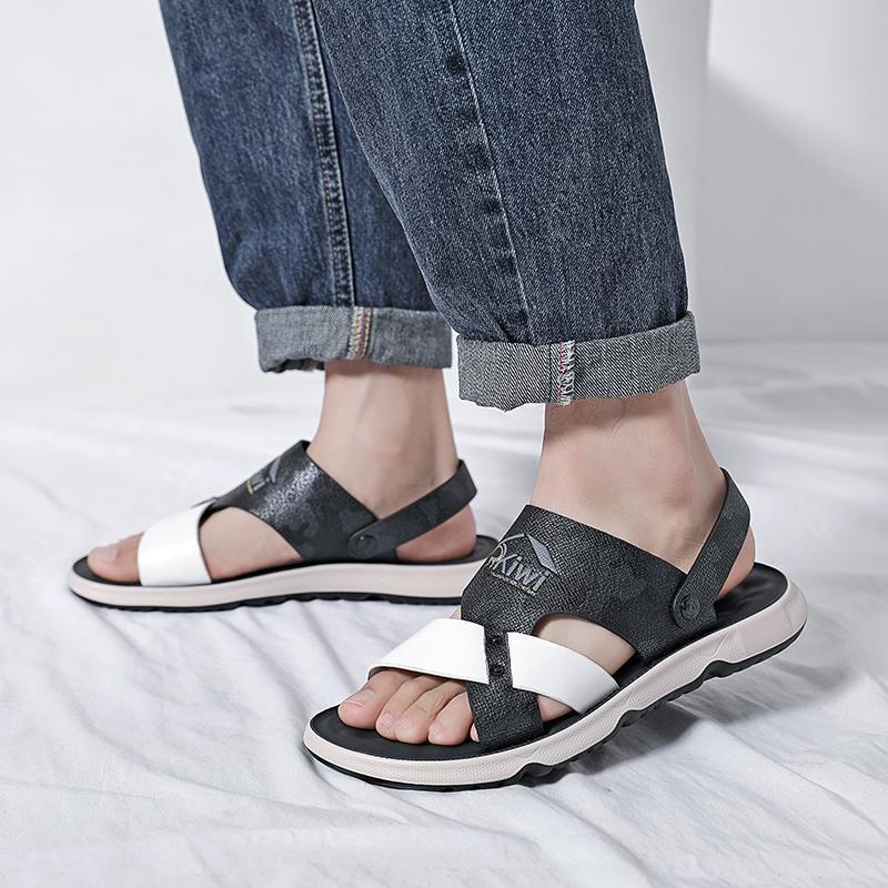 Moda Estate 2024 Sandali da Uomo Sandali da Spiaggia per il Tempo Libero e le Vacanze Scarpe da Uomo Nuove Scarpe da Ginnastica da Esterno da Uomo Sandali Casual Comodi Retrò da Uomo