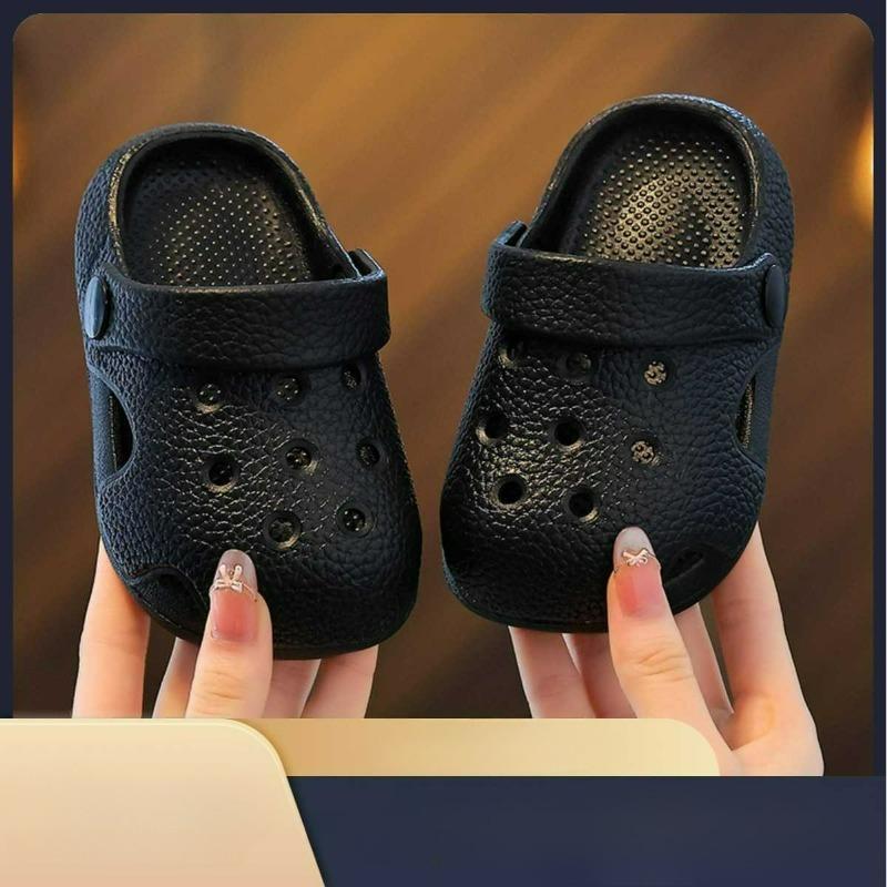 Geschlossene Kinder-Clogs mit Fersenabdeckung | Weiche, rutschfeste Innen- und Außensandalen für ältere Jungen & Mädchen