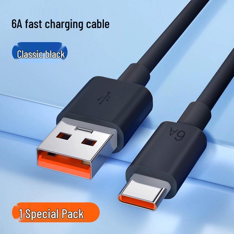 YUSHEDA 6A Type-C Flash Charge Cable for Huawei, OPPO, Xiaomi, Vivo, Honor